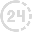 Ícone de atendimento 24 horas
