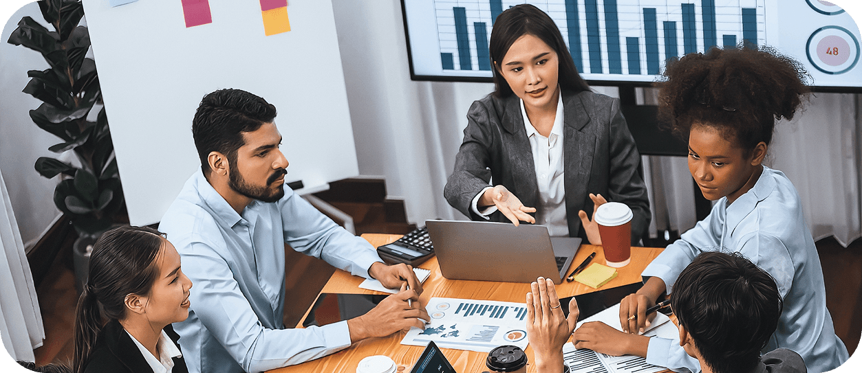 Ambiente de trabalho da Bankizi